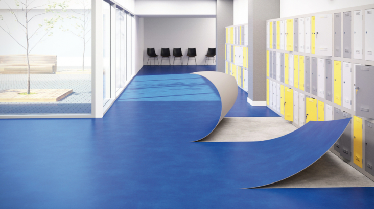  SARLON TRAFIC MODUL' UP Rolls FLOORING Movinord Products