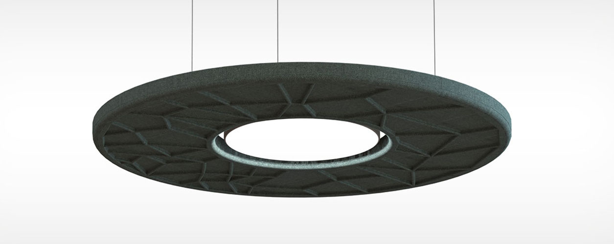 BUZZI DONUT  SOUND ABSORBING Sound Absorbing Lighting - Ceilings
